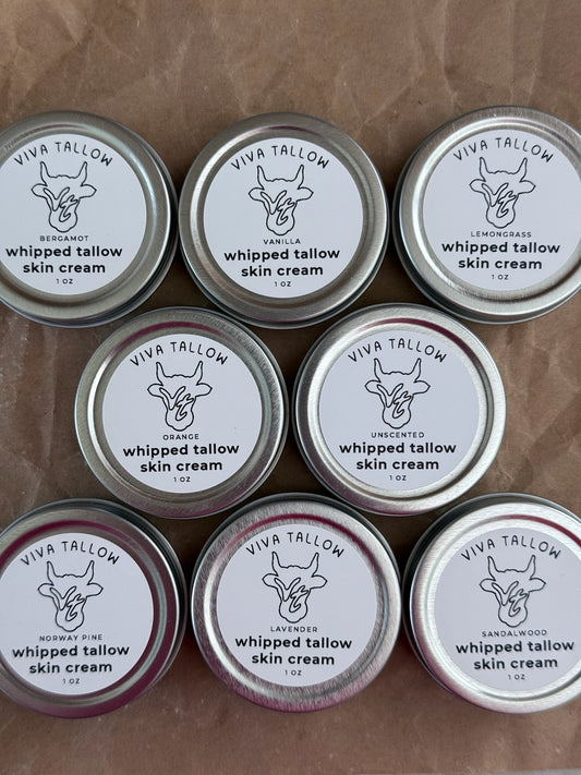 Whipped Tallow Skin Cream (1 oz)