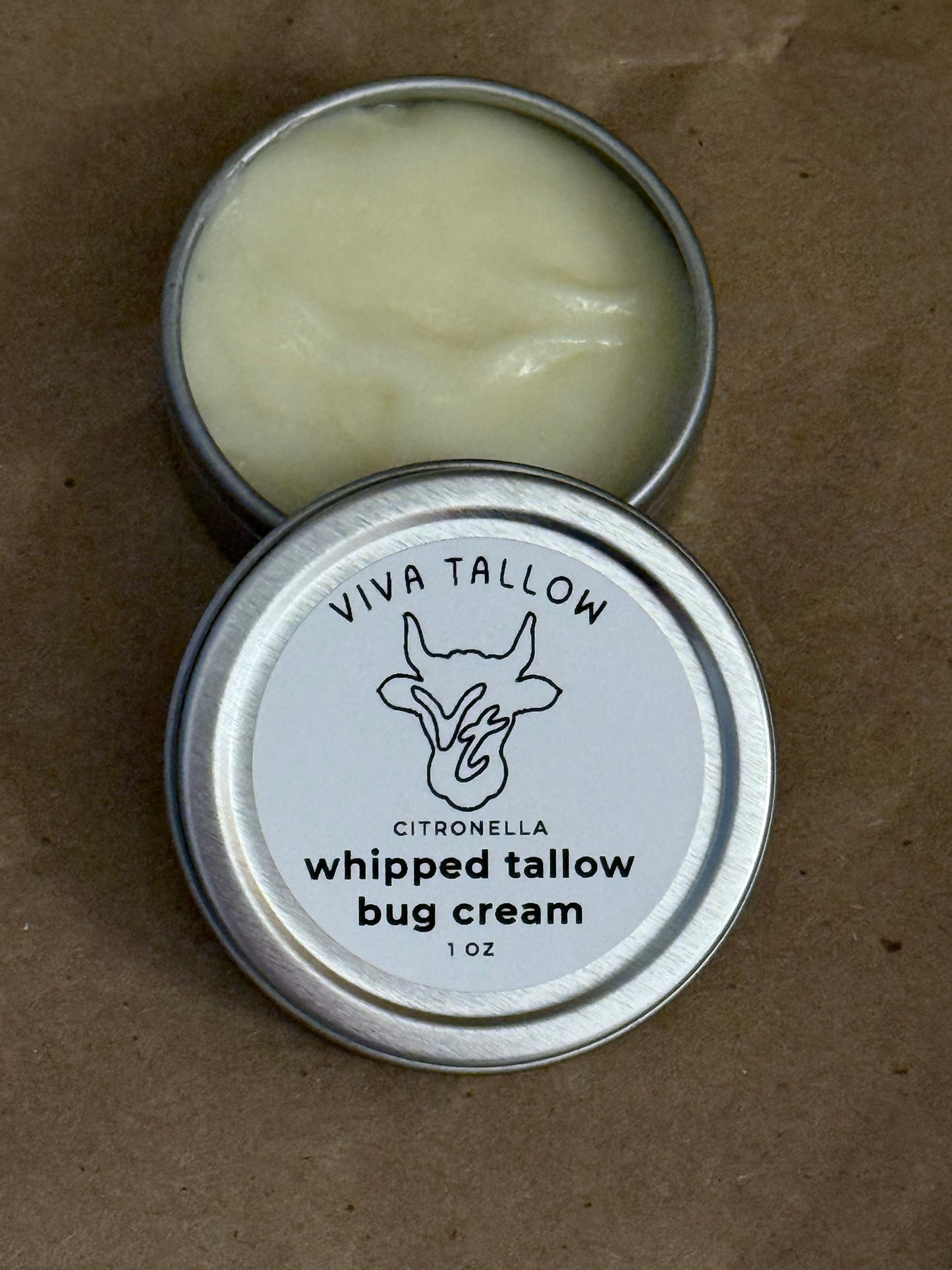 Whipped Tallow Bug Cream (1 oz)