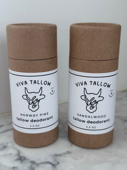 Tallow Deodorant (2.5 oz)