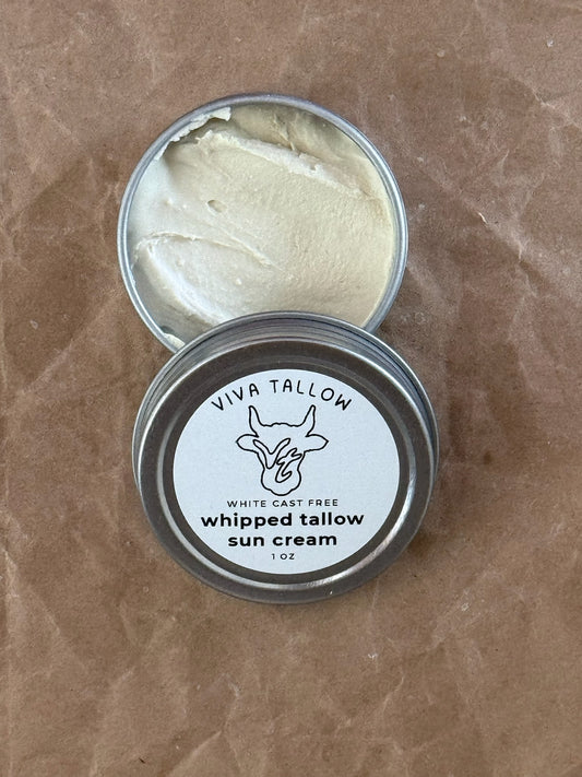 Whipped Tallow Sun Cream (1 oz)