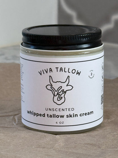 Whipped Tallow Skin Cream (4 oz)