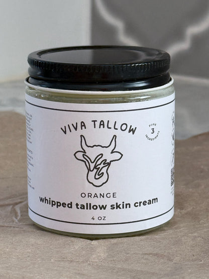 Whipped Tallow Skin Cream (4 oz)