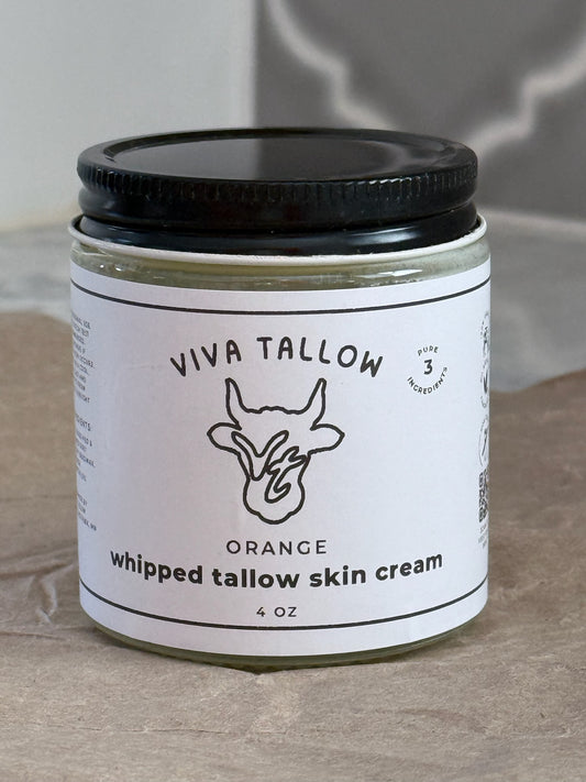 Whipped Tallow Skin Cream (4 oz)