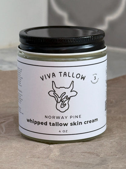 Whipped Tallow Skin Cream (4 oz)