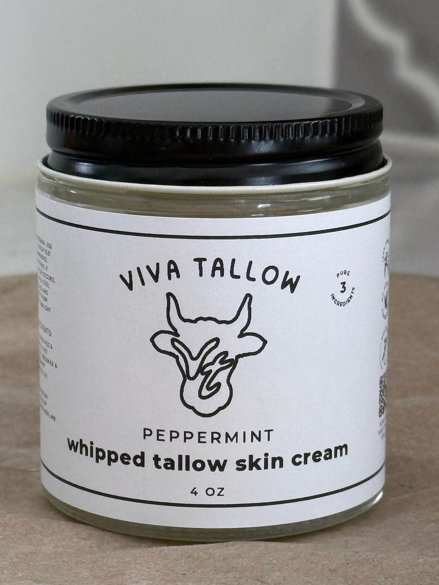 Whipped Tallow Skin Cream (4 oz)