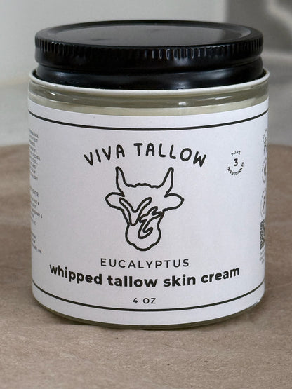 Whipped Tallow Skin Cream (4 oz)
